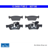ATE original brake pads (13046071902) for Volkswagen (VW)