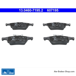 ATE originele remblokken (13046071952) voor Ford, Mazda, Opel, Saab, Volvo