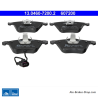 ATE originele remblokken (13046072002) voor Audi, Seat, Skoda, Volkswagen (VW)