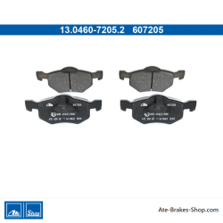 ATE originalen Bremsbeläge (13046072052) für Ford, Mazda