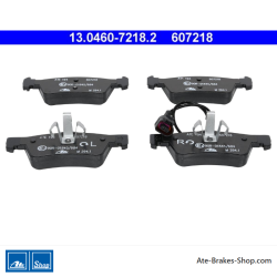 ATE plaquettes de frein d’origine (13046072182) pour Volkswagen (VW)