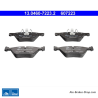 ATE pastillas de freno originales (13046072232) para BMW