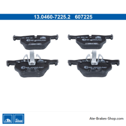 ATE originale Bremsbeläge (13046072252) für BMW