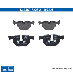 ATE originale Bremsbeläge (13046072252) für BMW