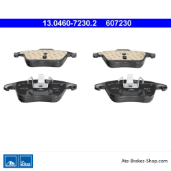 ATE originele remblokken (13046072302) voor Citroën, Peugeot