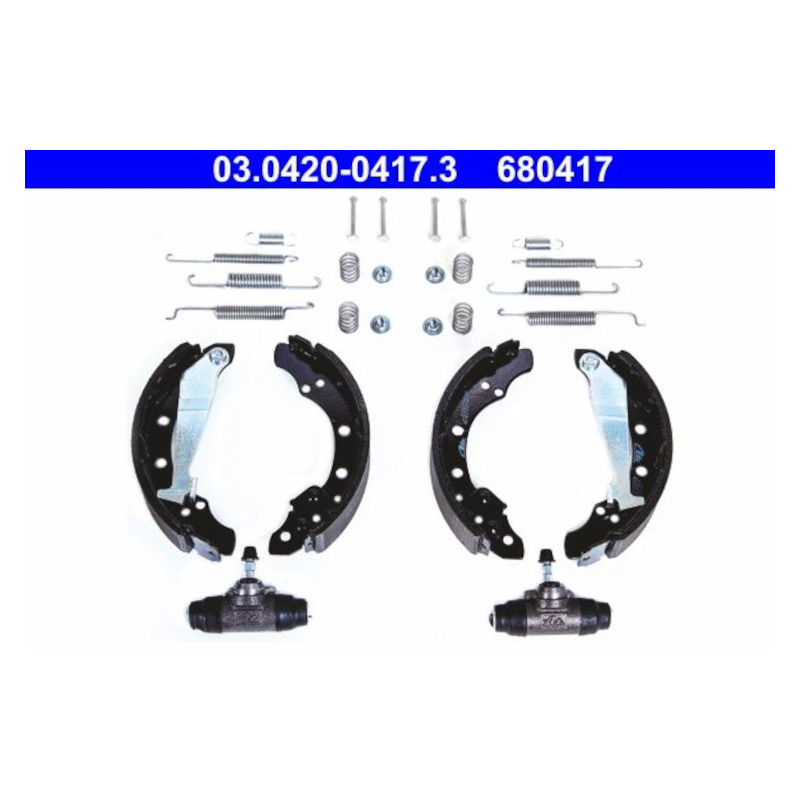 ATE Kit de griffes de frein d’origine (0304200417301) pour Audi Volkswagen