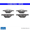 ATE original brake pads (13046072382) for BMW