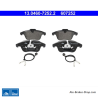 ATE original brake pads (13046072522) for Citroën, Peugeot