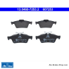 ATE original brake pads (13046072532) for Citroën