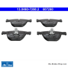 ATE originale Bremsbeläge (13046072602) für BMW