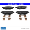 ATE originale Bremsbeläge (13046072622) für Chevrolet, Opel