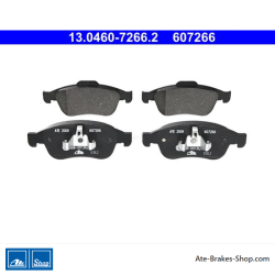 ATE plaquettes de frein d’origine (13046072662) pour Dacia, Renault