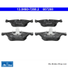 ATE plaquettes de frein d’origine (13046072682) pour BMW