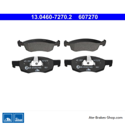ATE originele remblokken (13046072702) voor Dacia