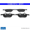 ATE plaquettes de frein d’origine (13046072712) pour Mercedes-Benz