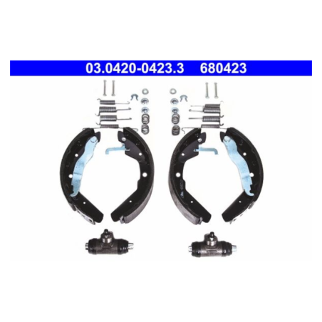 ATE Original Brake Shoe kit (0304200423301) for Volkswagen