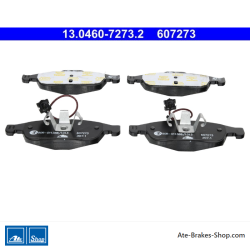 ATE original brake pads (13046072732) for Alfa Romeo