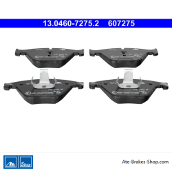 ATE plaquettes de frein d’origine (13046072752) pour BMW