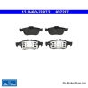 ATE original brake pads (13046072872) for Renault
