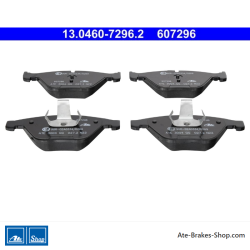 ATE originale Bremsbeläge (13046072962) für BMW