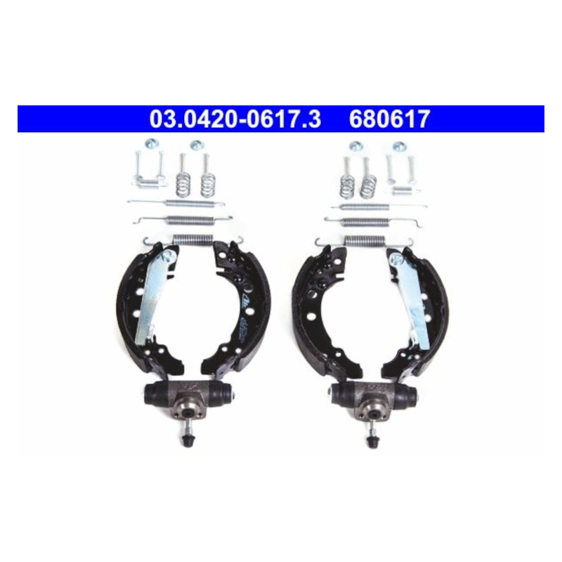 ATE Original Brake Shoe kit (0304200617301) for Audi Seat Volkswagen
