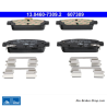 ATE originele remblokken (13046073092) voor Opel, Vauxhall
