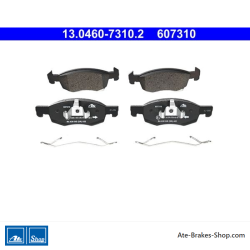 ATE originele remblokken (13046073102) voor Opel