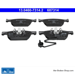 ATE originale Bremsbeläge (13046073142) für Audi