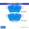 ATE originalen Bremsbelägen (13046073182) für Mercedes-Benz