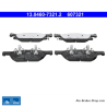ATE plaquettes de frein d’origine (13046073212) pour Ford