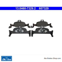 ATE plaquettes de frein d’origine (13046073292) pour Audi