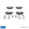 ATE original brake pads (13046026352) for Citroën, Opel, Peugeot, Toyota