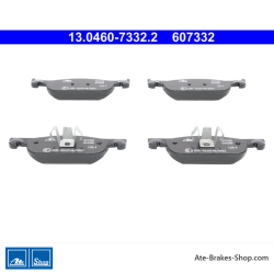 ATE pastillas de freno originales (13046073322) para Dacia, Renault