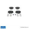 ATE originalen Bremsbelägen (13046026352) für Citroën, Opel, Peugeot, Toyota