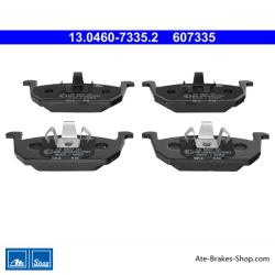 ATE plaquettes de frein d’origine (13046073352) pour Audi, Seat, Skoda, Volkswagen (VW)