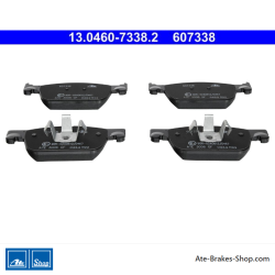 ATE original brake pads (13046073382) for Volvo