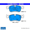 ATE originale Bremsbeläge (13046073532) für Citroën, Opel, Peugeot, Toyota