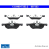 ATE originele remblokken (13046073532) voor Citroën, Opel, Peugeot, Toyota