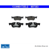 ATE originele remblokken (13046073532) voor Citroën, Opel, Peugeot, Toyota