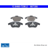 ATE plaquettes de frein d’origine (13046073562) pour Citroën, Opel, Peugeot