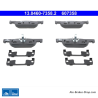 ATE originele remblokken (13046073582) voor Dacia, Renault