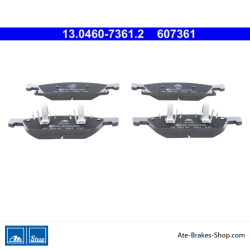 ATE original brake pads (13046073612) for Ford