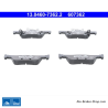 ATE originale Bremsbeläge (13046073622) für Honda
