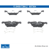 ATE plaquettes de frein d’origine (13046073642) pour Volvo