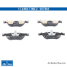ATE originele remblokken (13046073662) voor Dacia, Mercedes-Benz, Nissan, Renault