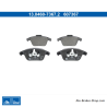 ATE originele remblokken (13046073672) voor Citroën, Opel, Peugeot