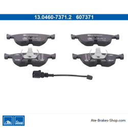 ATE originale Bremsbeläge (13046073712) für Audi, Cupra, Seat, Skoda, Volkswagen (VW)