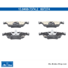 ATE original brake pads (13046073742) for Nissan, Renault