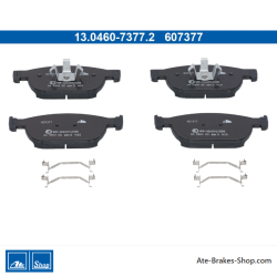 ATE plaquettes de frein d’origine (13046073772) pour Volvo
