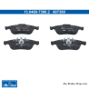 ATE original brake pads (13046073802) for Dacia, Mitsubishi, Nissan, Renault
